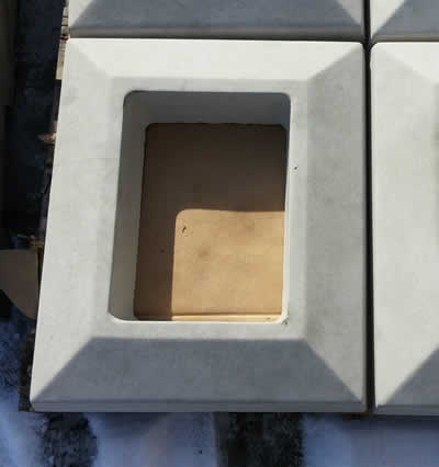 Precast Concrete Chimney Caps in Wisconsin